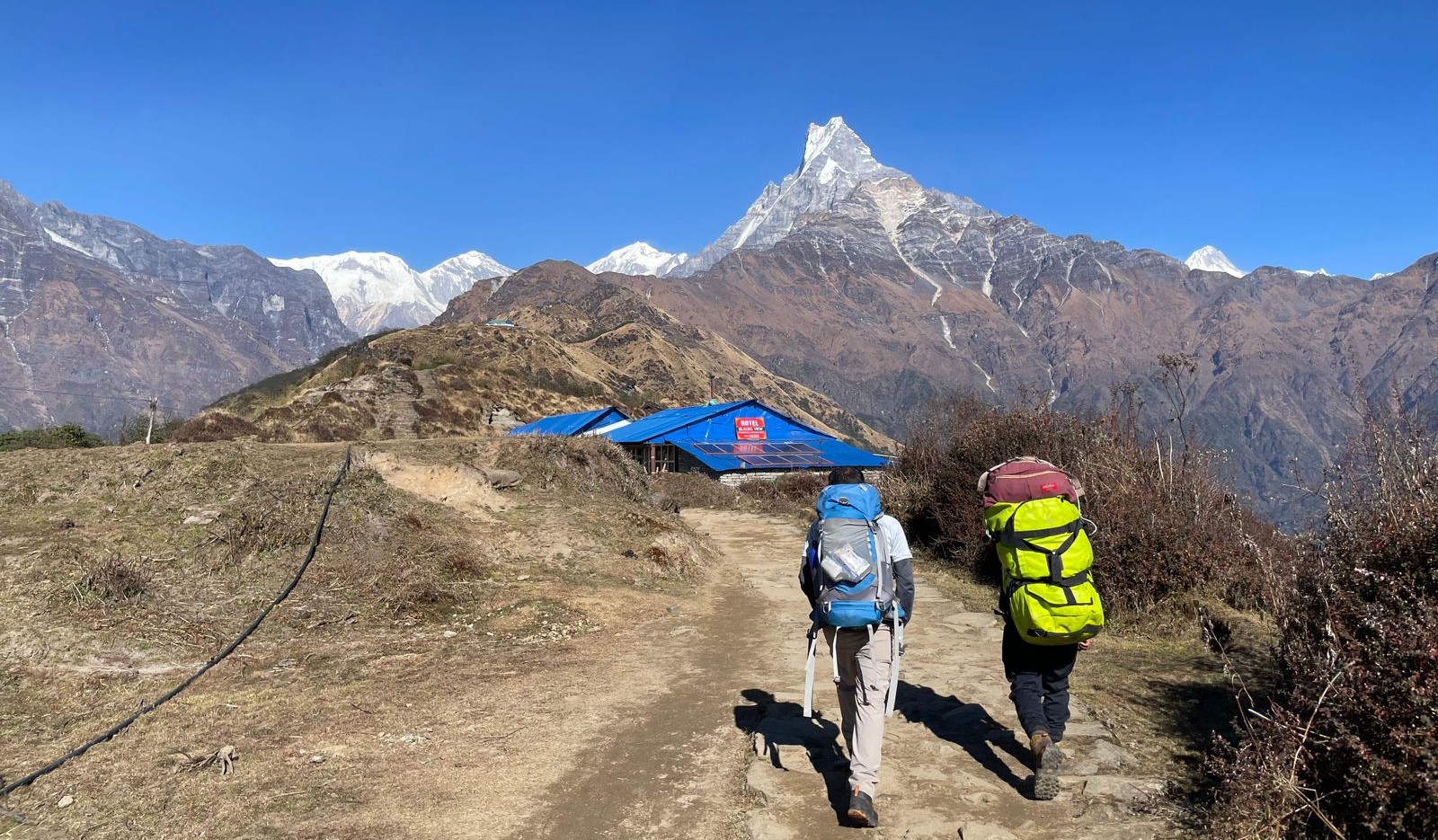 Trekking backpack essentials for a first-time hikers