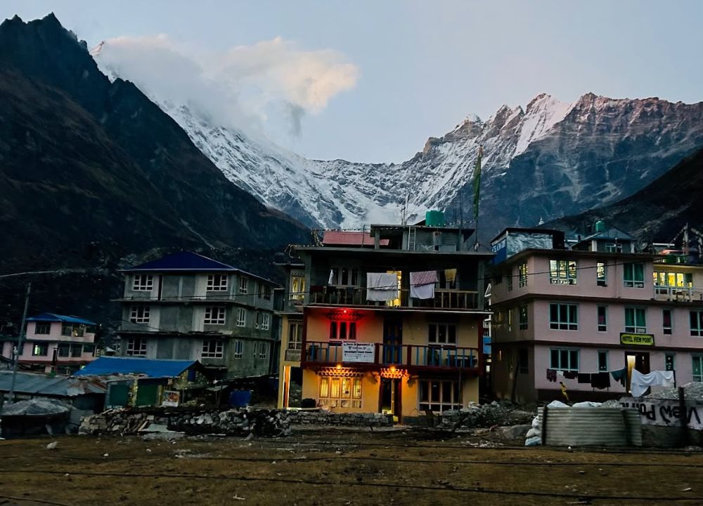 Teahouse accommodation in Langtang Valley Nepal