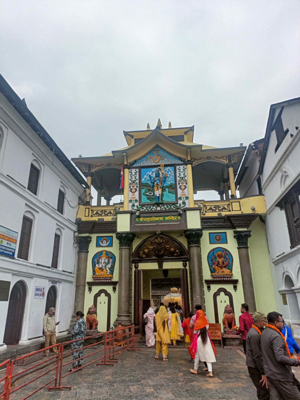 Historic Pashupatinath Temple dedicated to Lord Shiva in Kathmandu