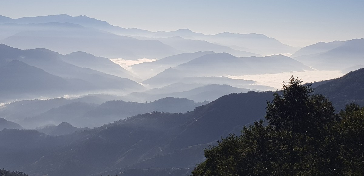 Nagarkot mountain views on Kathmandu sightseeing tour