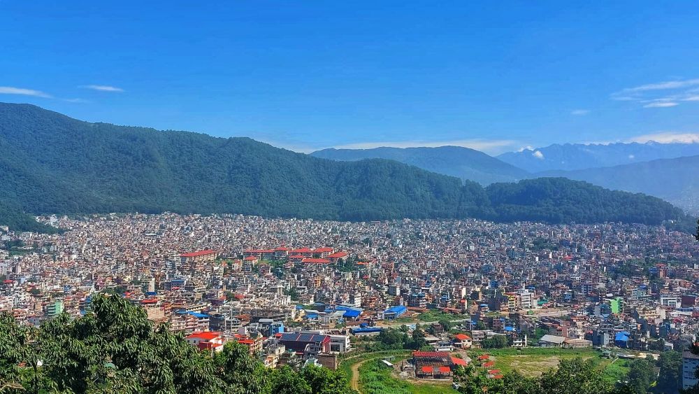 Scenic mountain views during a Nepal one-week itinerary